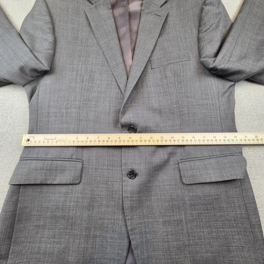 Lauren Ralph Lauren Men's Classic Gray Suit Jacket Blazer 42R